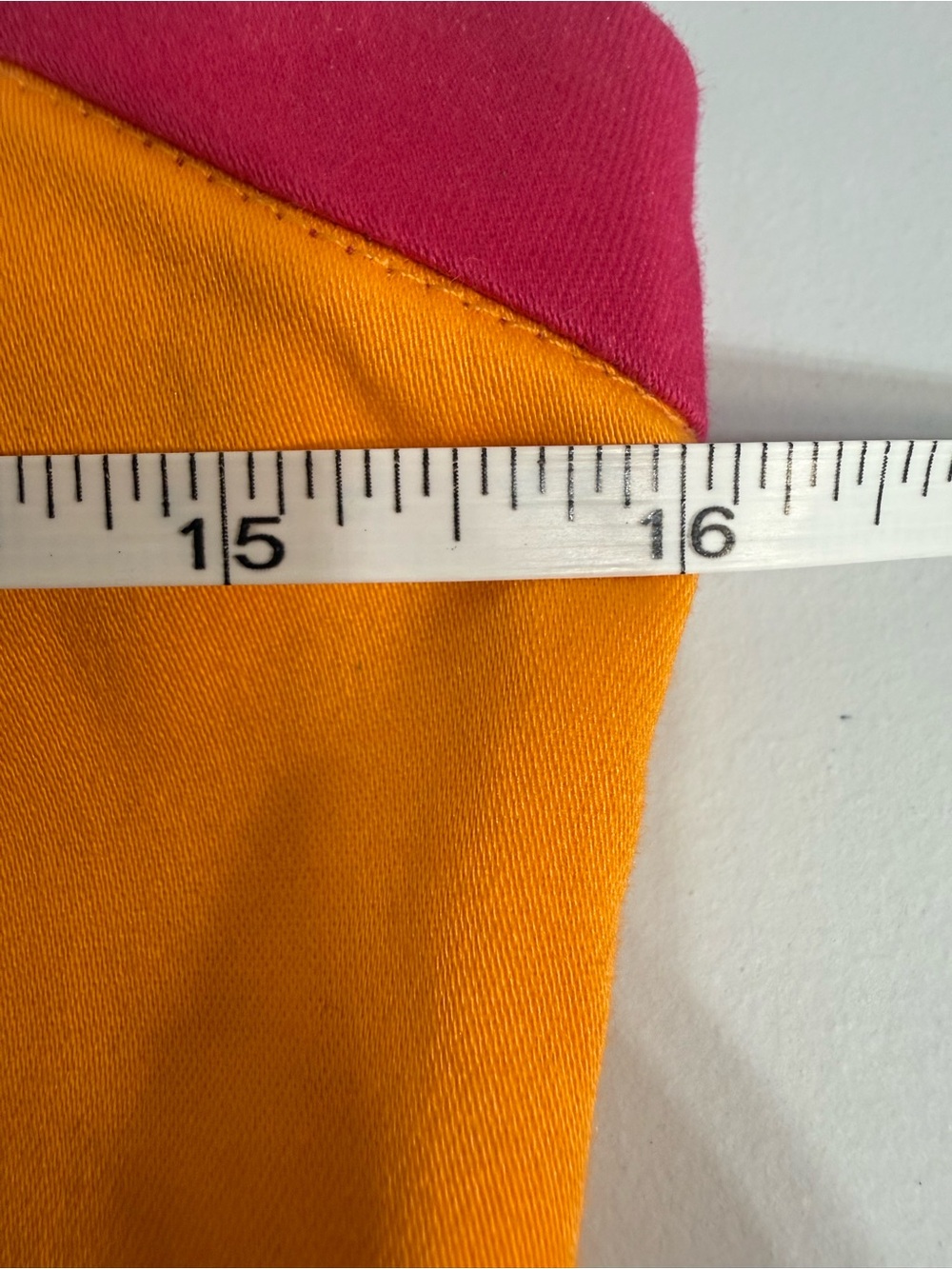 Jade Melody Tam Colorblock Shift Dress Orange Pink Mod Mini XS - Picture 6 of 8